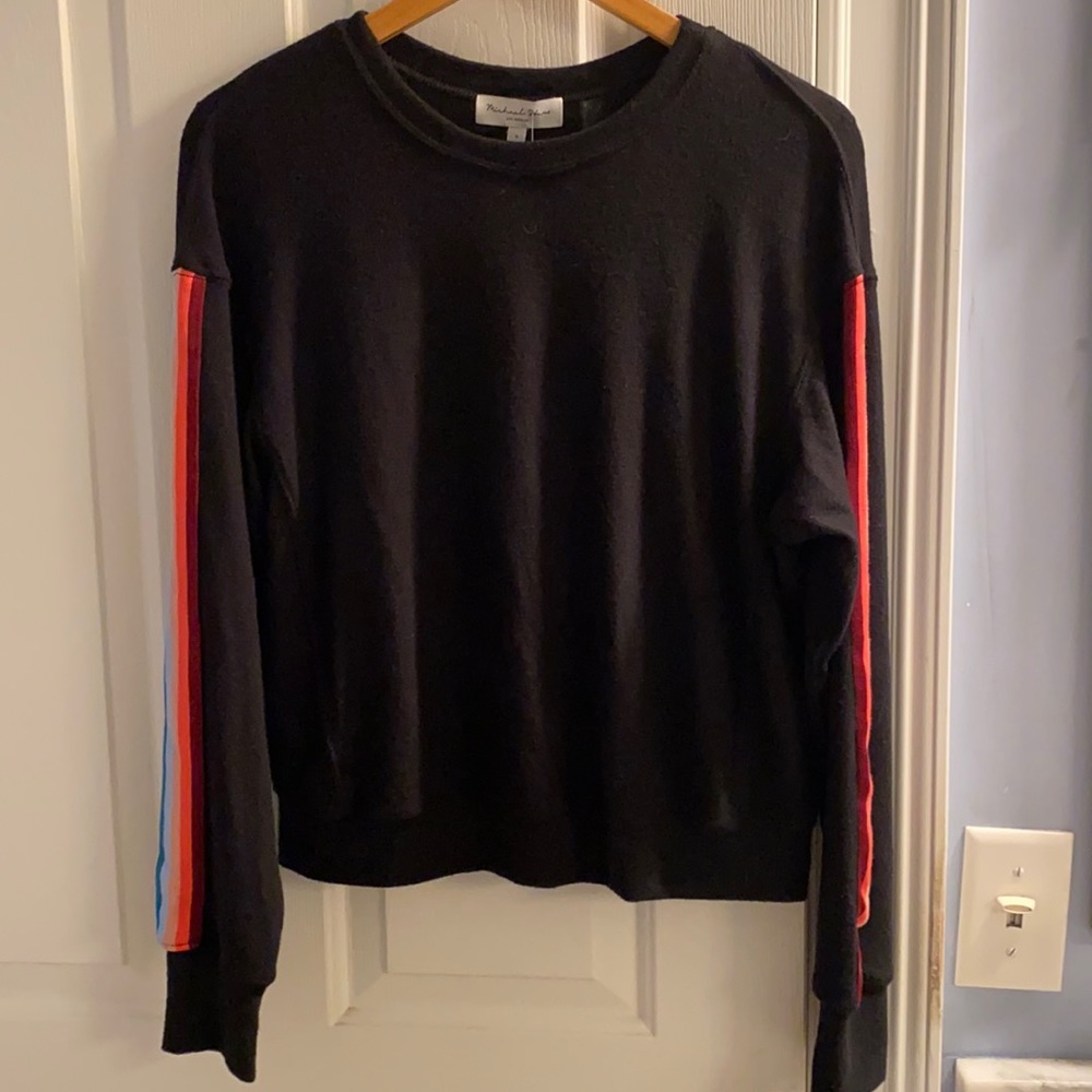 New Michael stars Black sweatshirt
